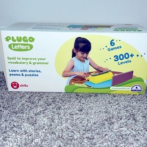 #Plugo letters by Shifu (used a couple of times) great for early learners